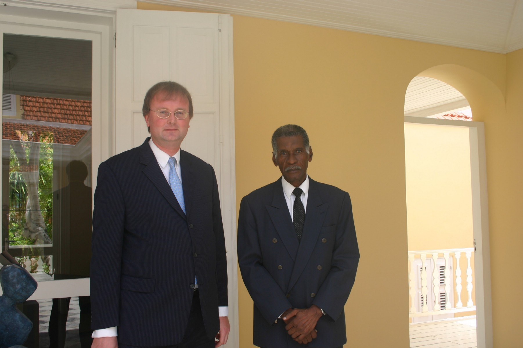 Frank Promes (r) and Karel Frielink (l)